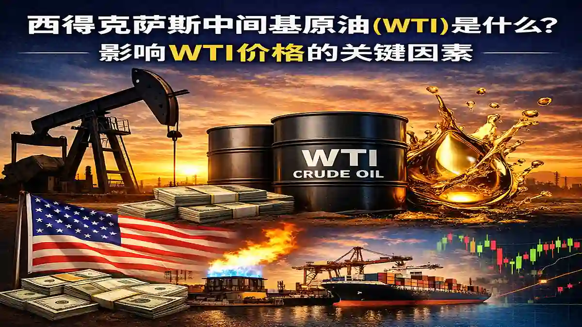 西得克萨斯中间基原油(WTI)是什么？影响WTI价格的关键因素
