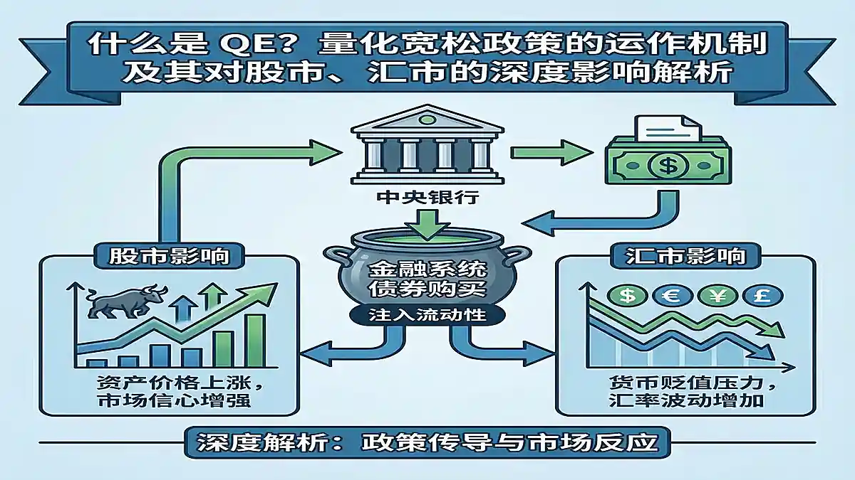 什么是 QE？量化宽松政策的运作机制及其对股市、汇市的深度影响解析