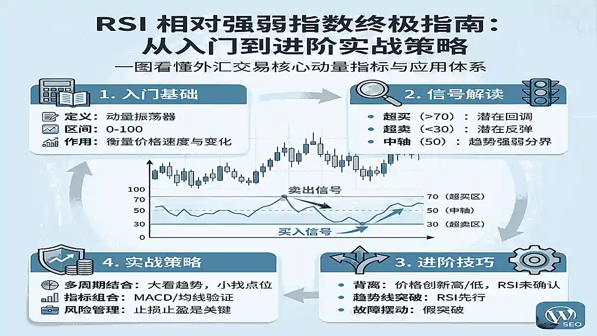 RSI 相对强弱指数终极指南：从入门到进阶实战策略