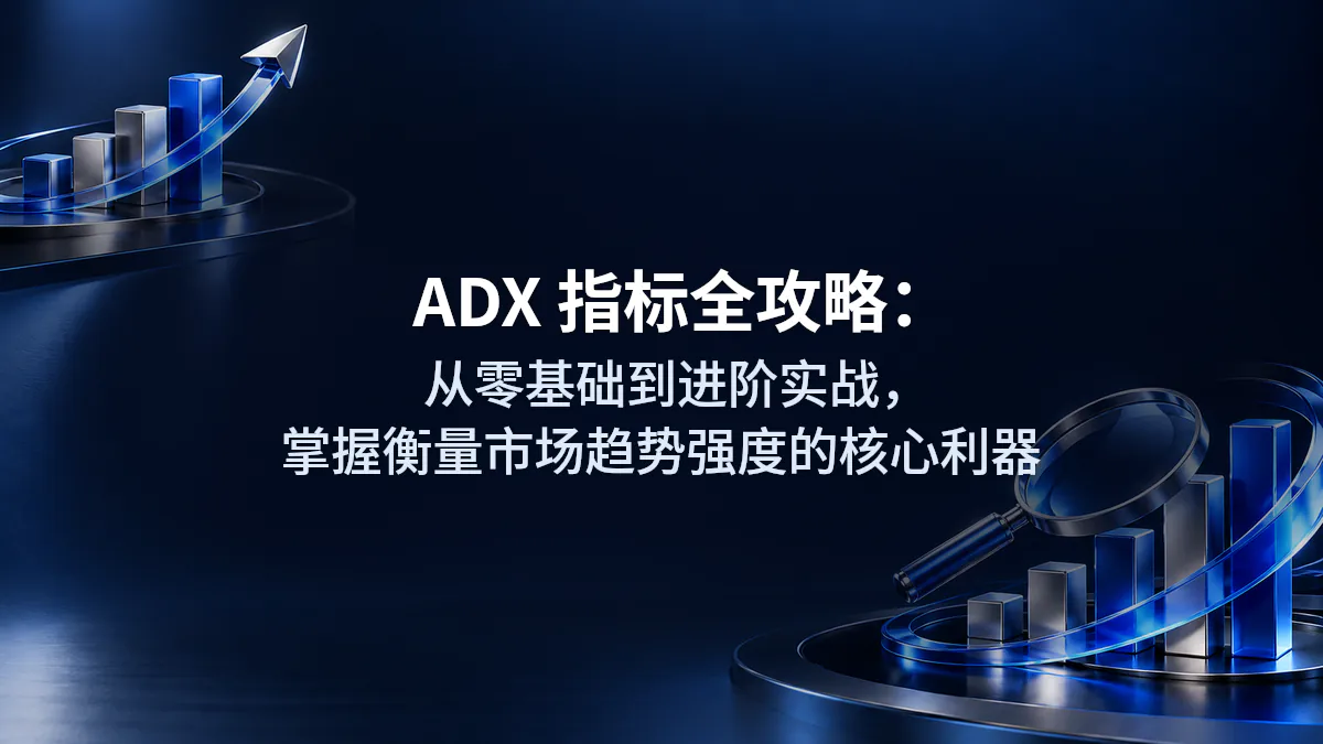 ADX 指标全攻略：从零基础到进阶实战，掌握衡量市场趋势强度的核心利器