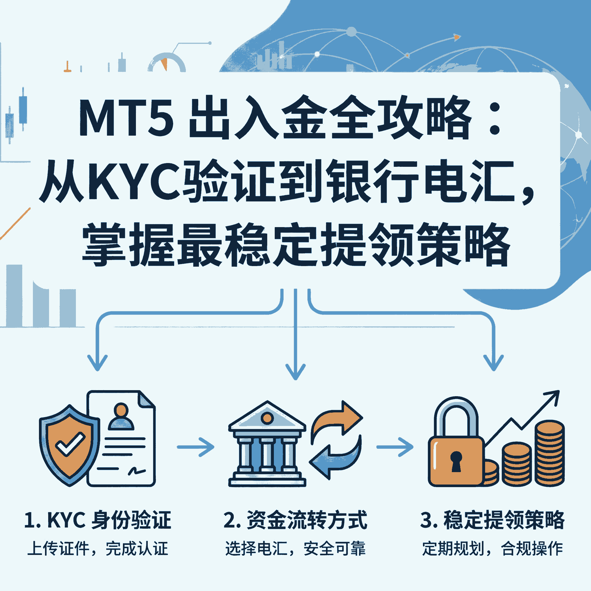 MT5 怎么出金和入金？从 KYC 验证到银行电汇，掌握最稳定的资金提领策略