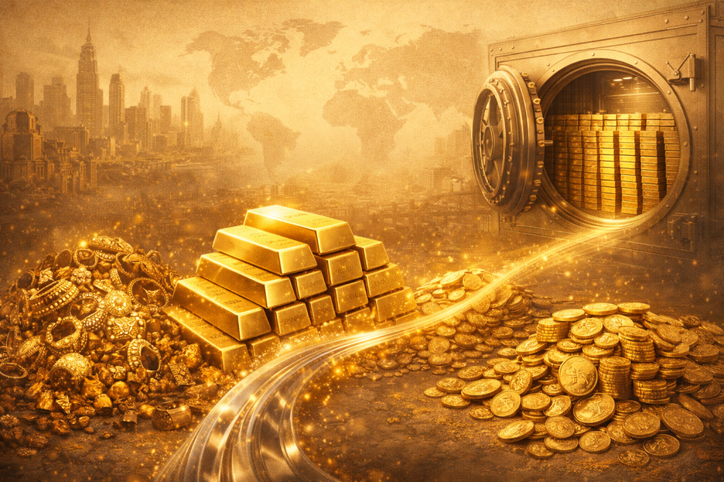 全球黄金总量的多维定义与构成