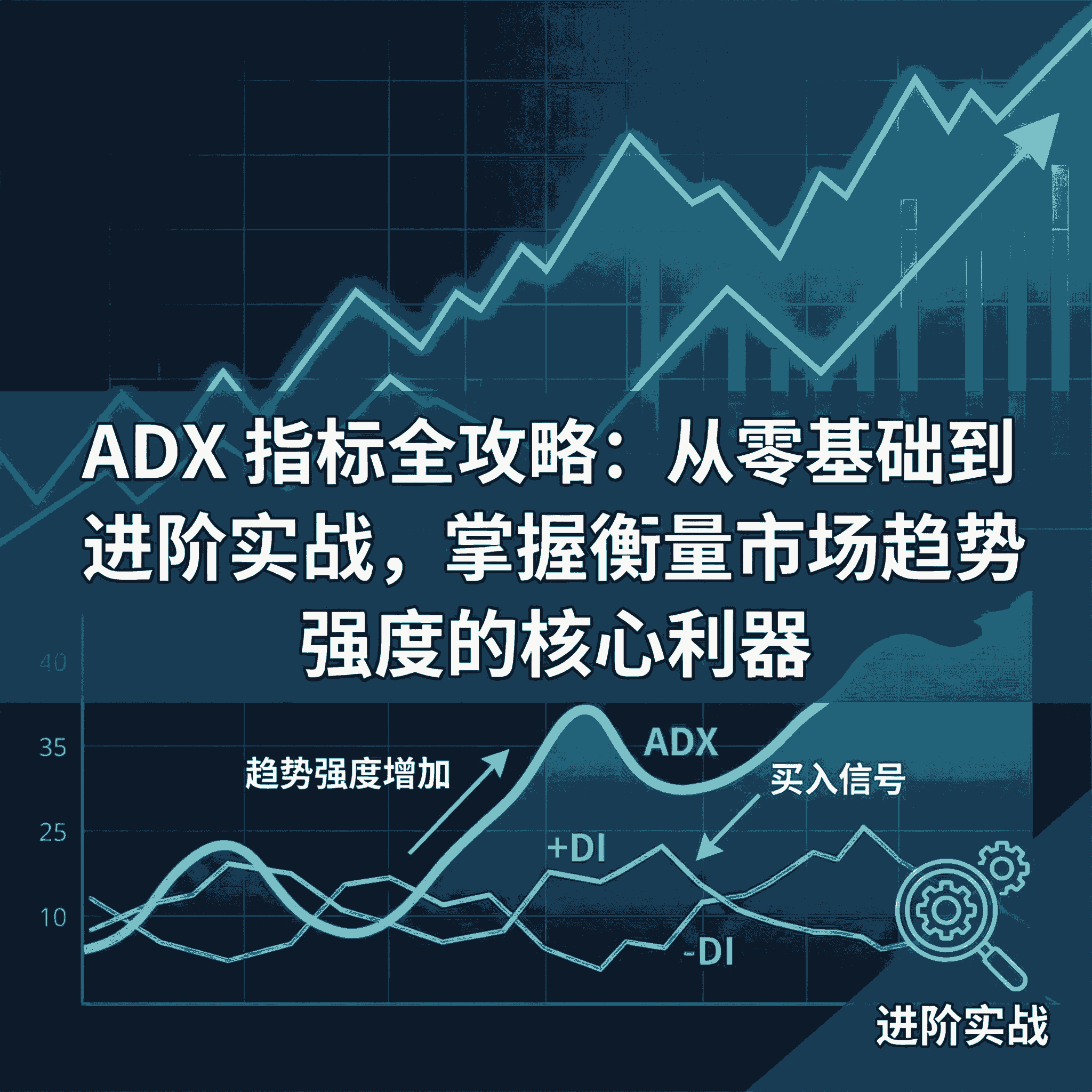 ADX 指标全攻略：从零基础到进阶实战，掌握衡量市场趋势强度的核心利器