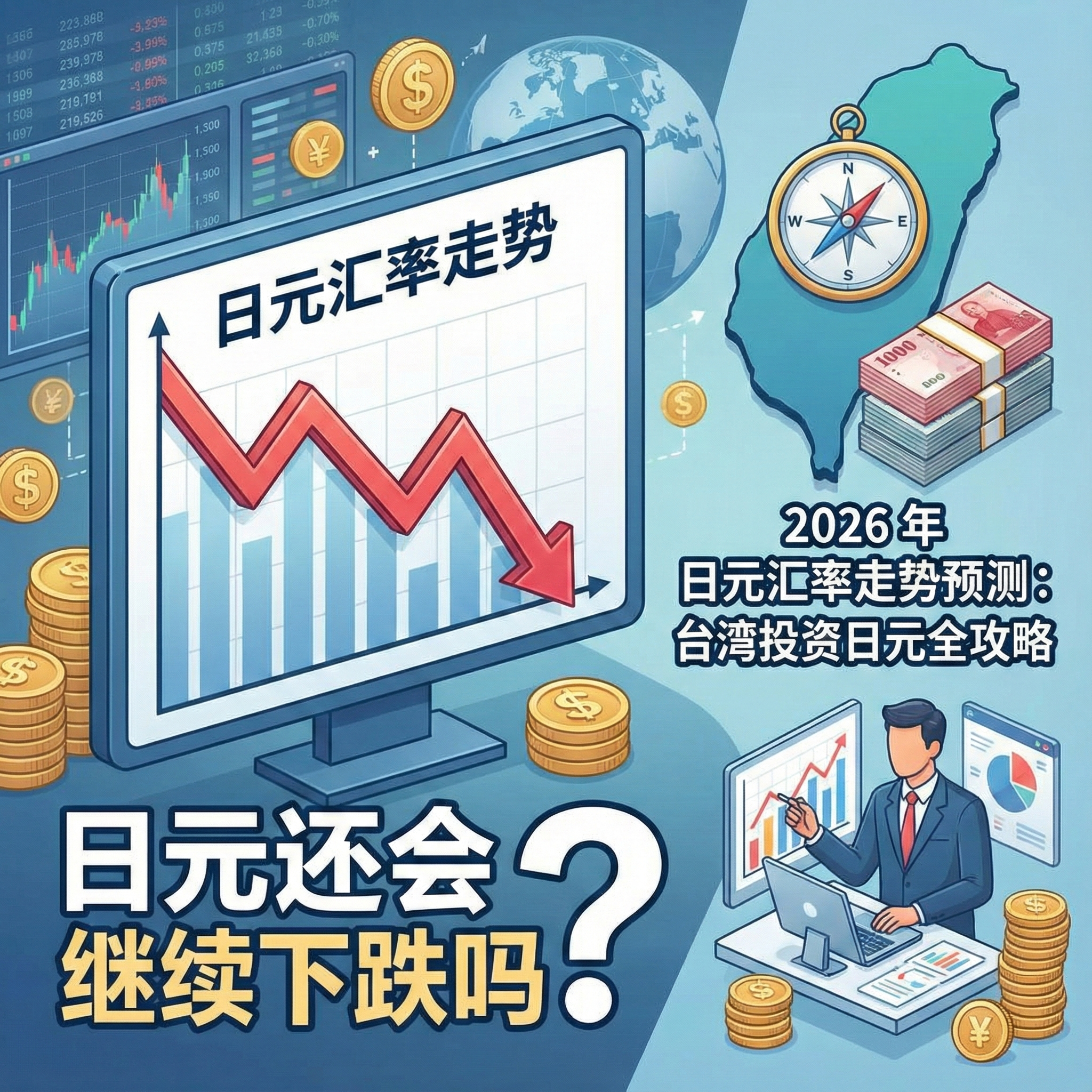 日元还会继续下跌吗？2026 年日元汇率走势预测：台湾投资日元全攻略- Moneta Markets