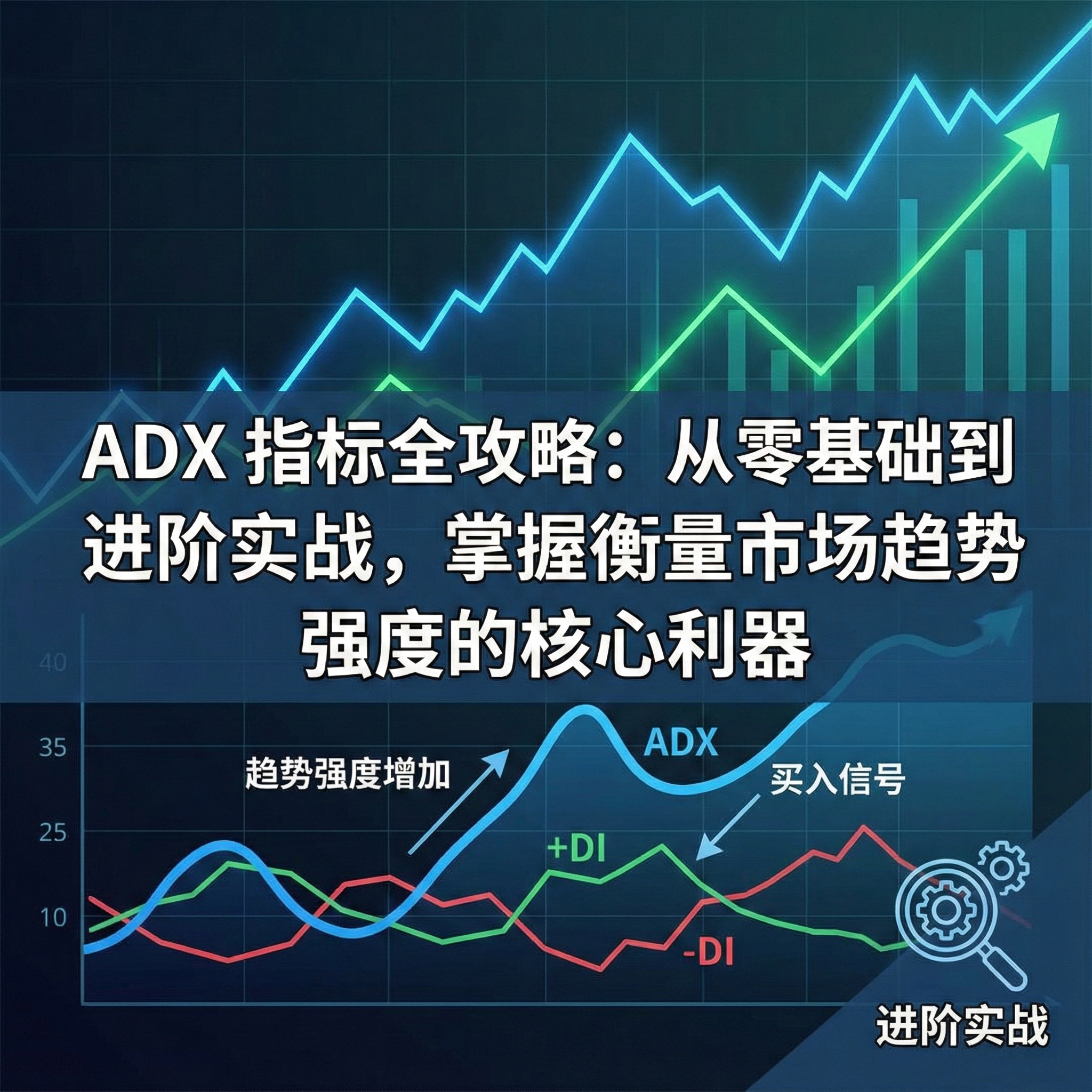 ADX 指标全攻略：从零基础到进阶实战，掌握衡量市场趋势强度的核心利器| Moneta Markets