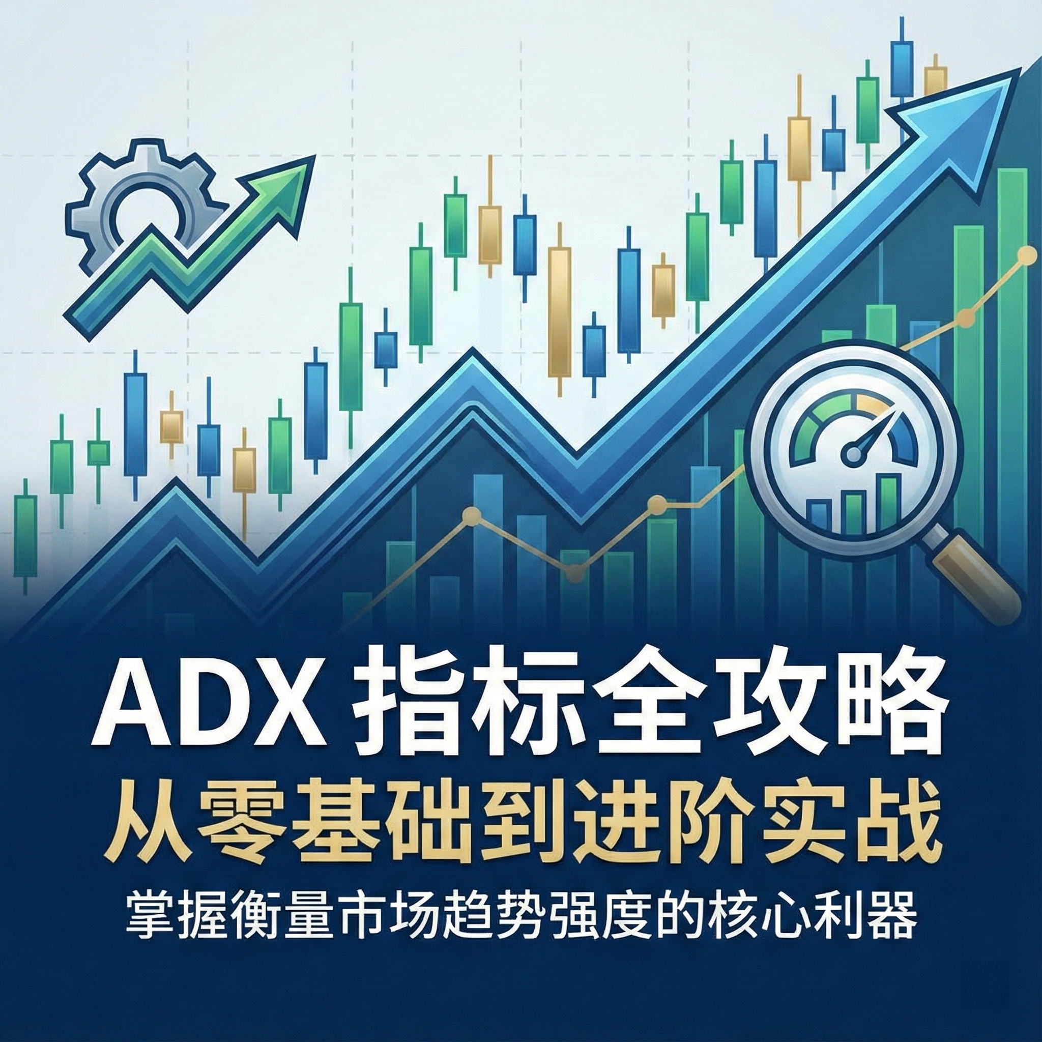 ADX 指标全攻略：从零基础到进阶实战，掌握衡量市场趋势强度的核心利器