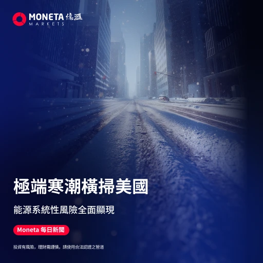 Moneta Markets 億匯每日新聞│極端寒潮橫掃美國 能源系統性風險全面顯現