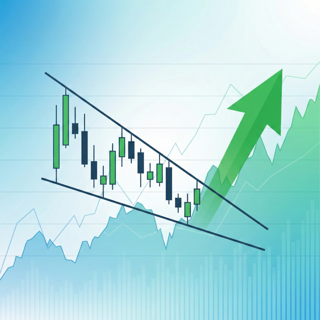 下降楔形（Falling Wedge）：看漲的多頭訊號