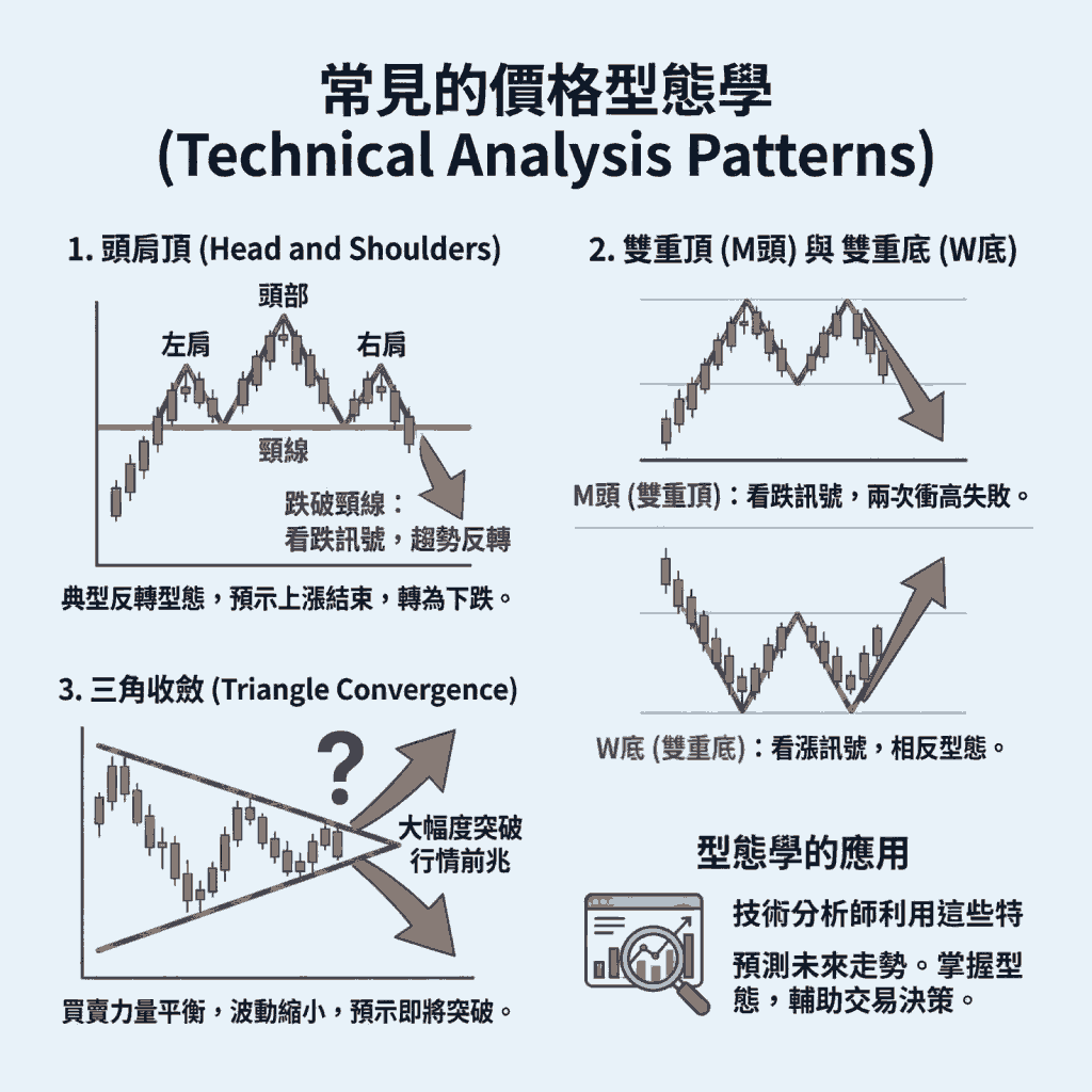 常見的價格型態學