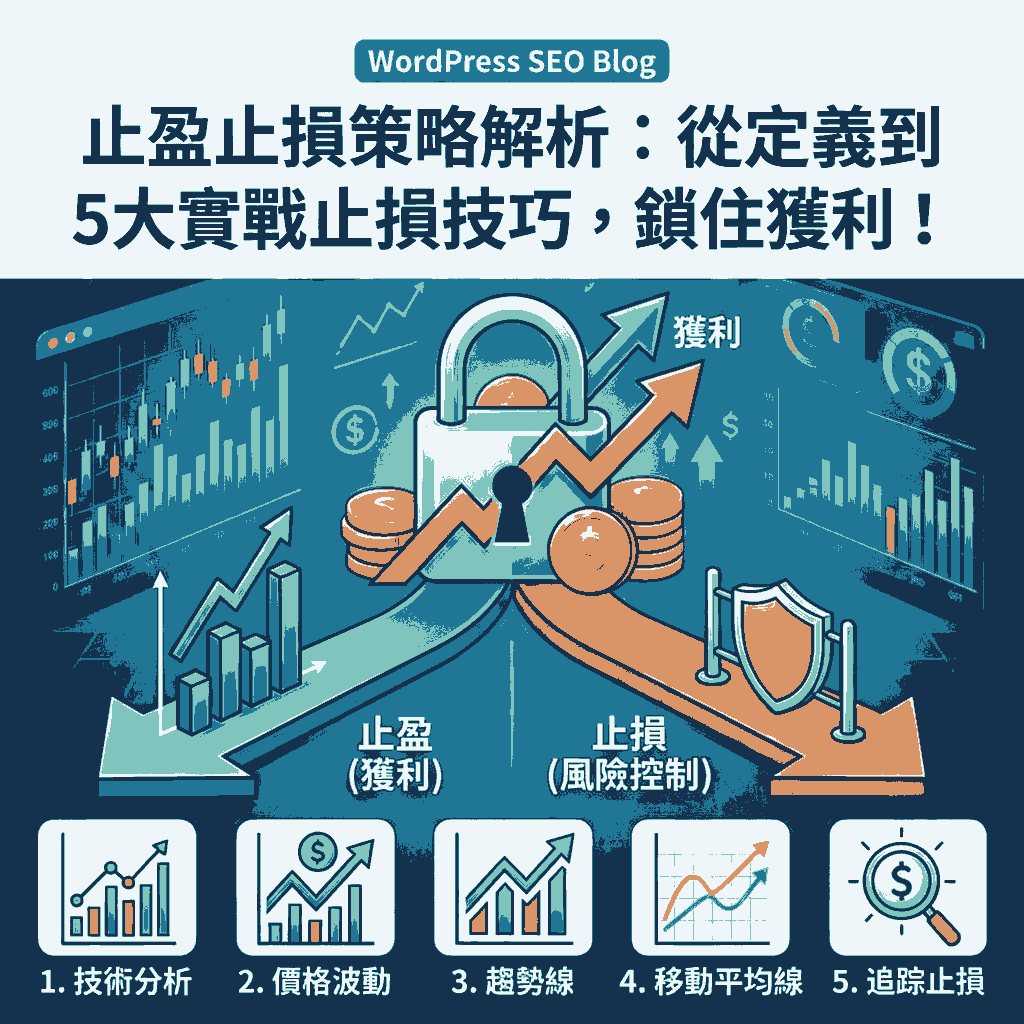 止盈止損策略解析：從定義到5大實戰止損技巧，鎖住獲利！