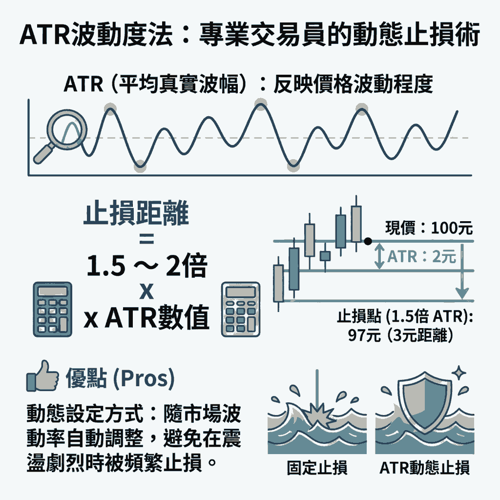 ATR波動度法