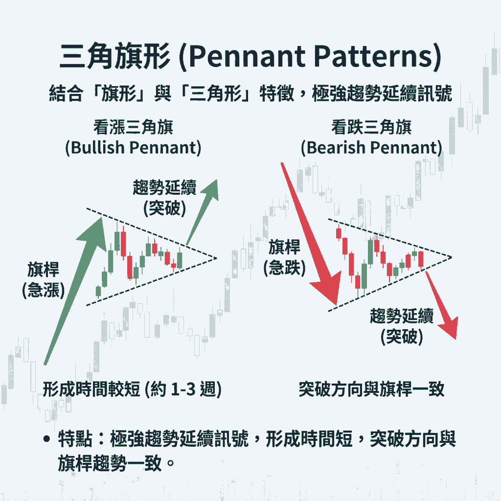 三角旗形 (Pennant Patterns)