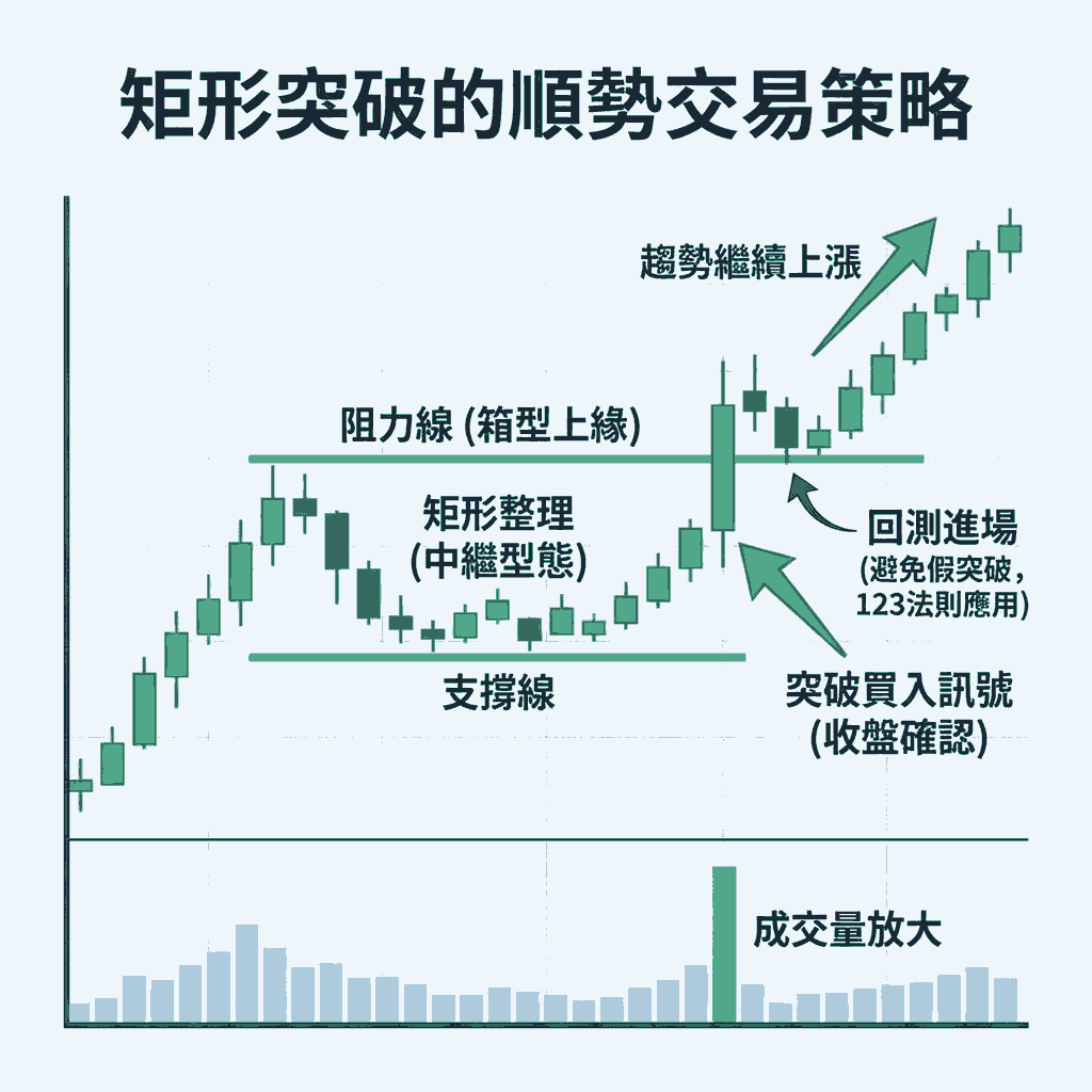 矩形突破的順勢交易策略