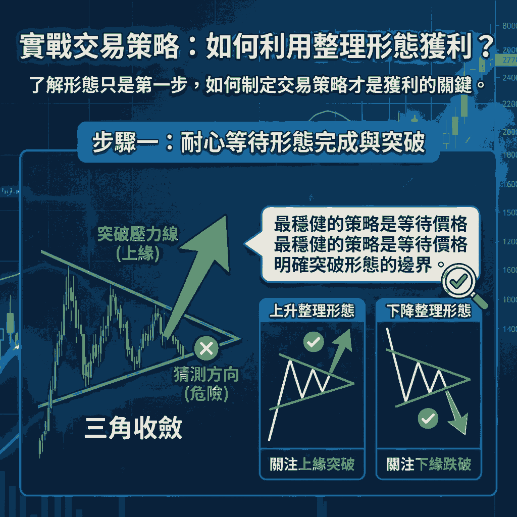 實戰交易策略：如何利用整理形態獲利？