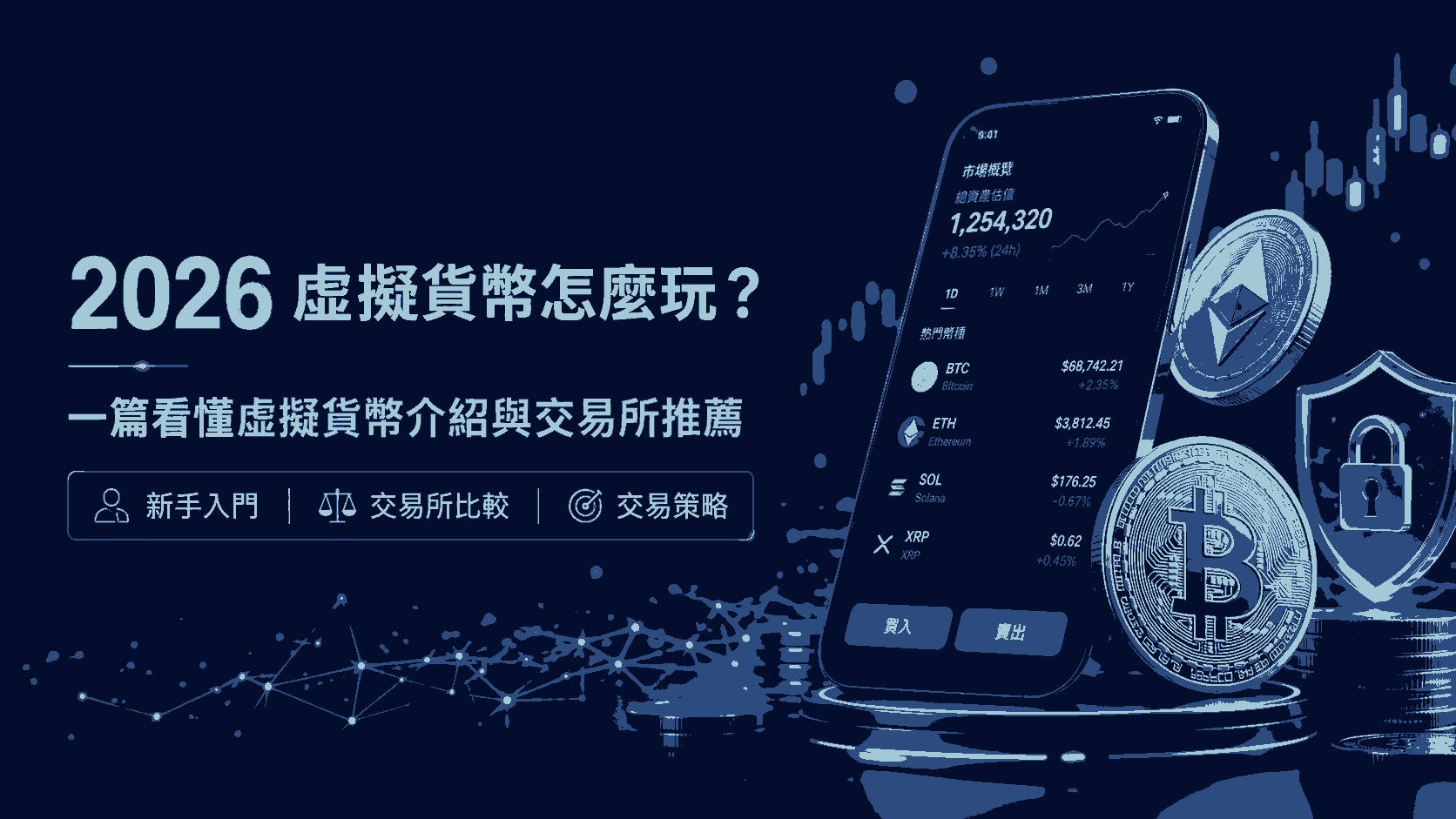 2026 虛擬貨幣怎麼玩？一篇看懂虛擬貨幣介紹與交易所推薦