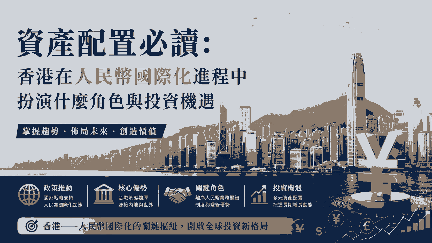 資產配置必讀：香港在人民幣國際化進程中扮演什麼角色與投資機遇