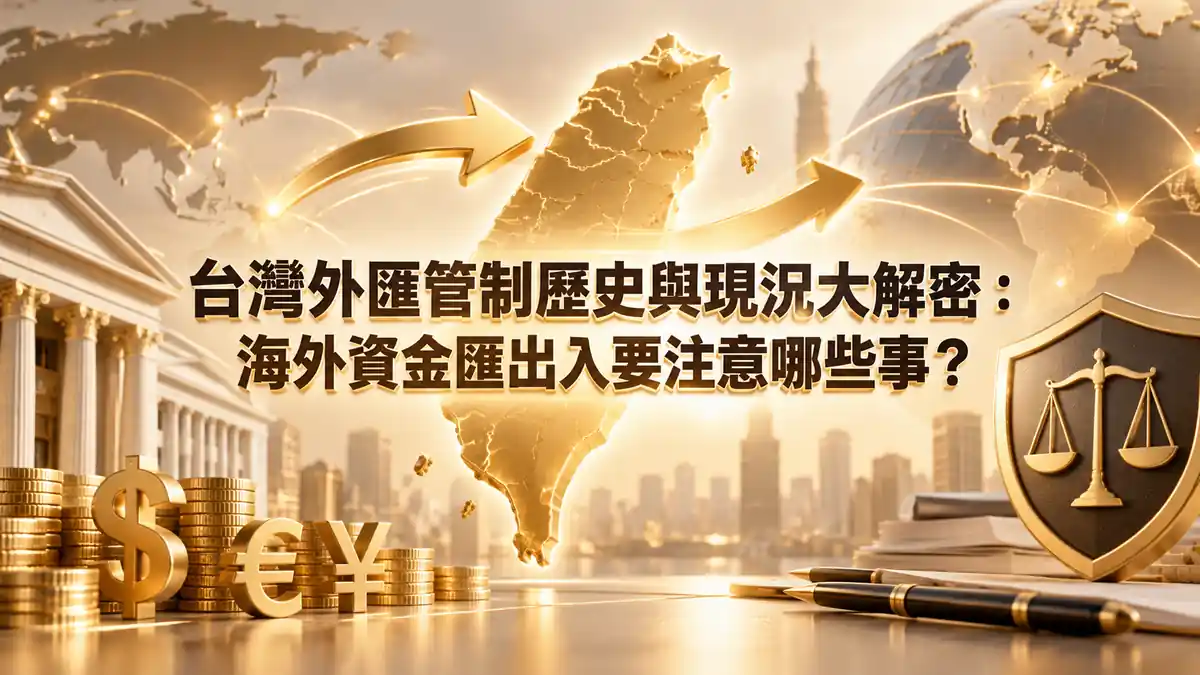 台灣外匯管制歷史與現況大解密：海外資金匯出入要注意哪些事？