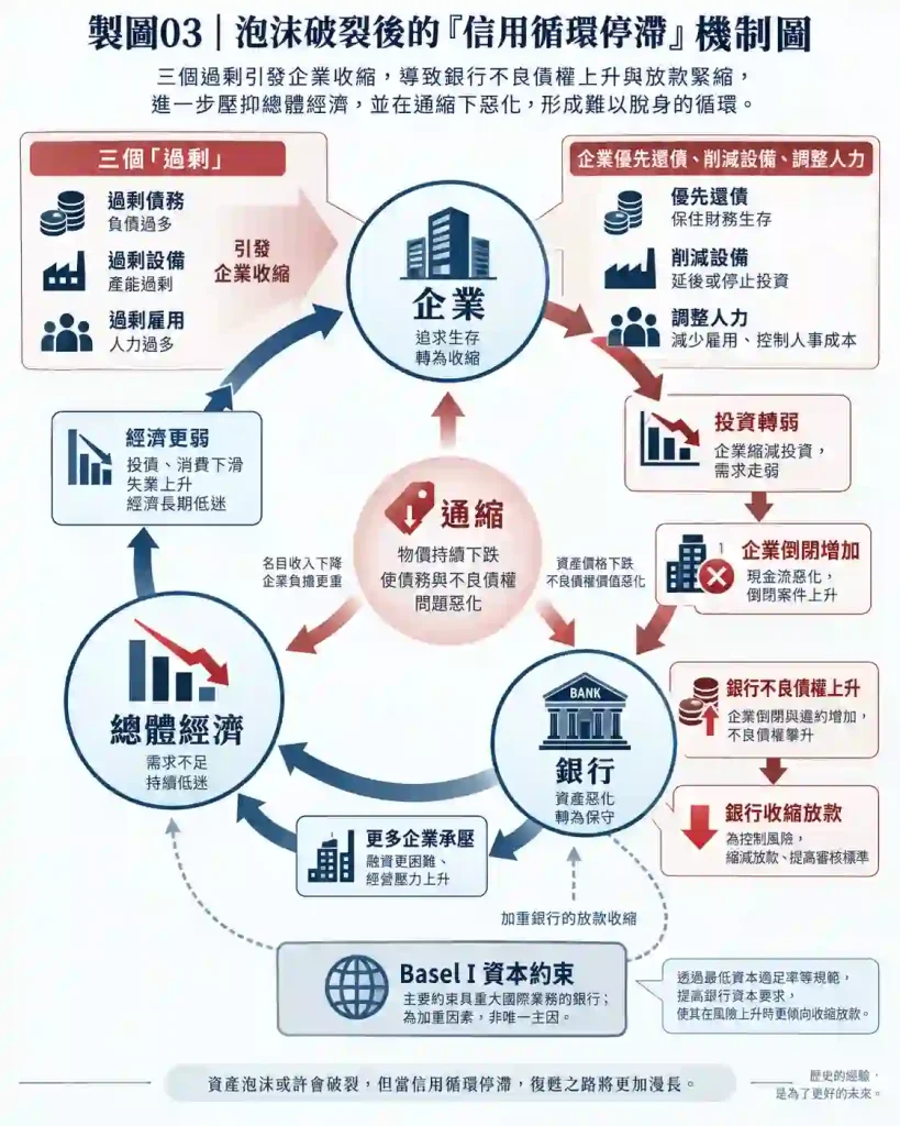 日本泡沫破裂後為什麼沒有快速復甦?