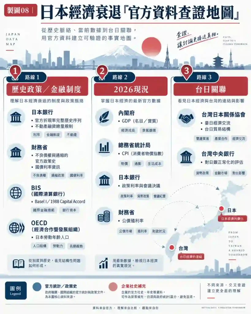 日本經濟衰退資料去哪裡查證?