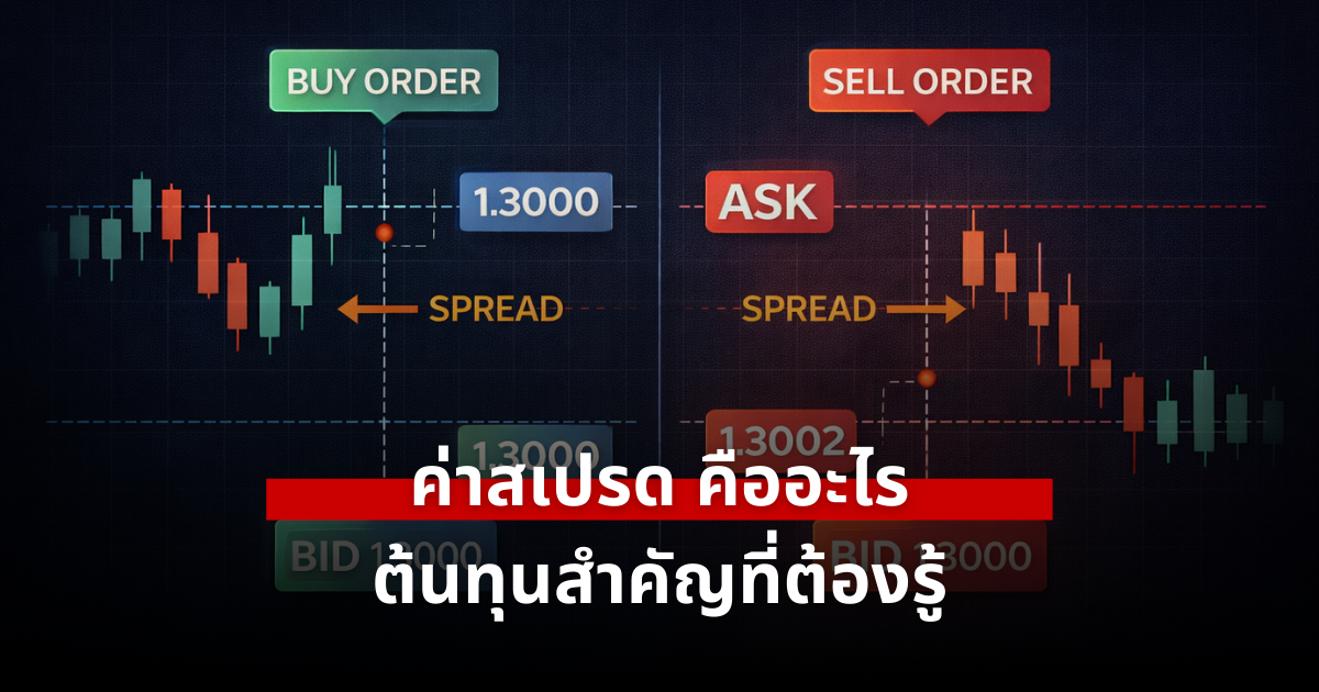 ค่าสเปรด คืออะไร ต้นทุนสำคัญที่นักเทรด Forex ต้องรู้