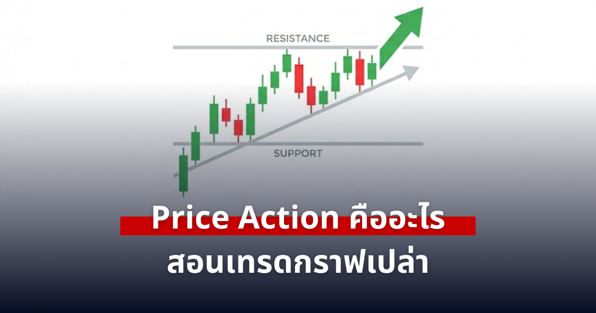 Price Action คืออะไร? สอนเทรดกราฟเปล่า แบบเข้าใจง่าย ใน 5 นาที