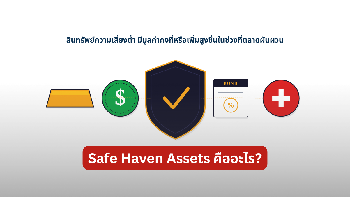 สินทรัพย์ปลอดภัย (Safe Haven Assets) คืออะไร? เลือกยังไงให้พอร์ตโต